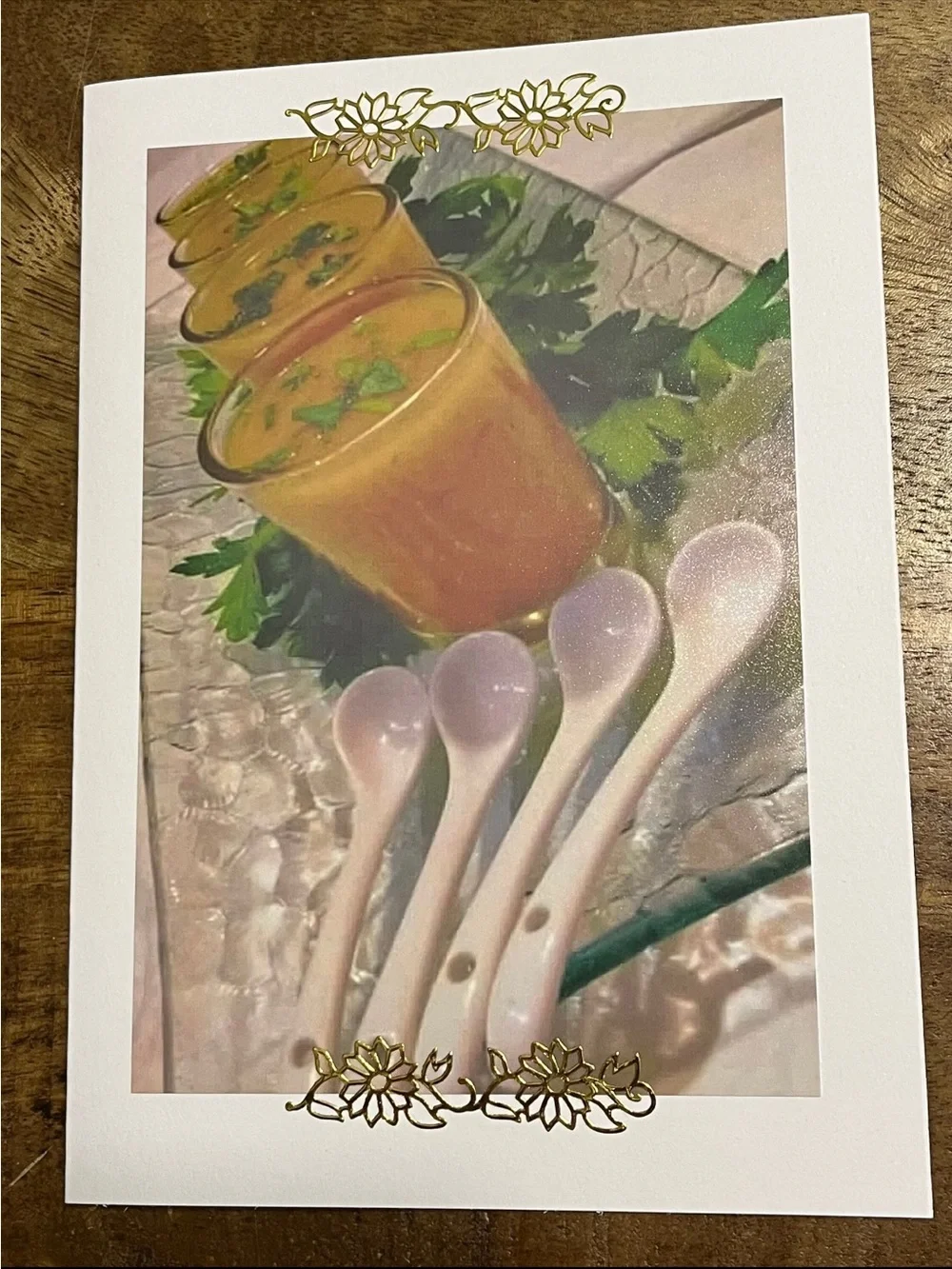 Photo Greeting Card Set - Appetizers